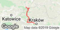 Track GPS Szlak Orlich Gniazd (Podzamcze- Kraków)
